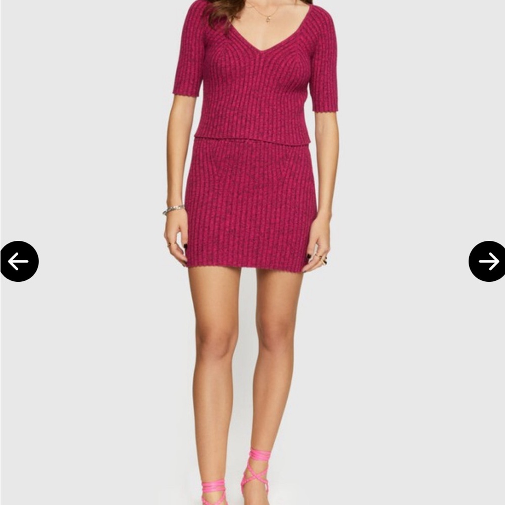 Rebecca Minkoff Zoe Crop Top (Top Only, Not Skirt)